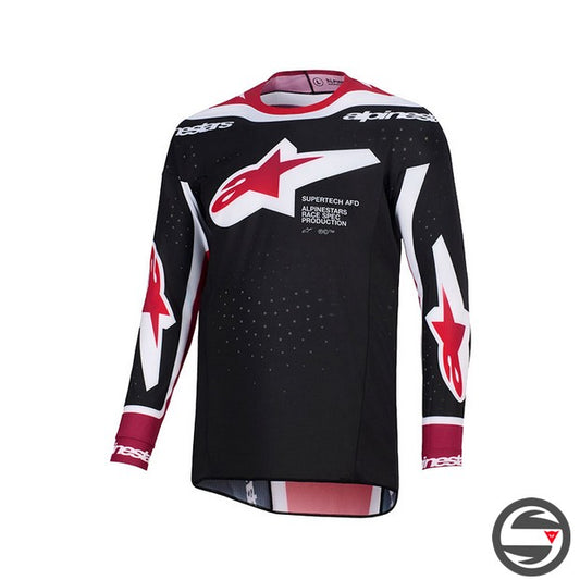 3760626 SUPERTECH AFD VISTA JERSEY 132 BLACK RED WHITE