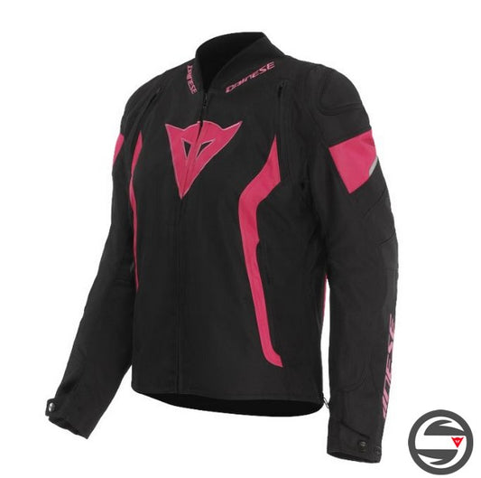 AVRO 5 TEX JACKET WMN 41R BLACK FLUO PINK