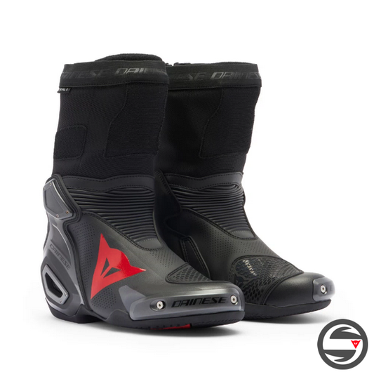 AXIAL 2 AIR BOOTS P75 BLACK RED FLUO