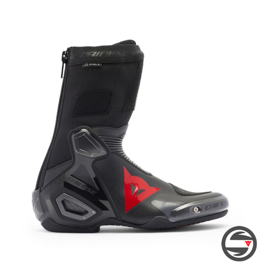 AXIAL 2 AIR BOOTS P75 BLACK RED FLUO