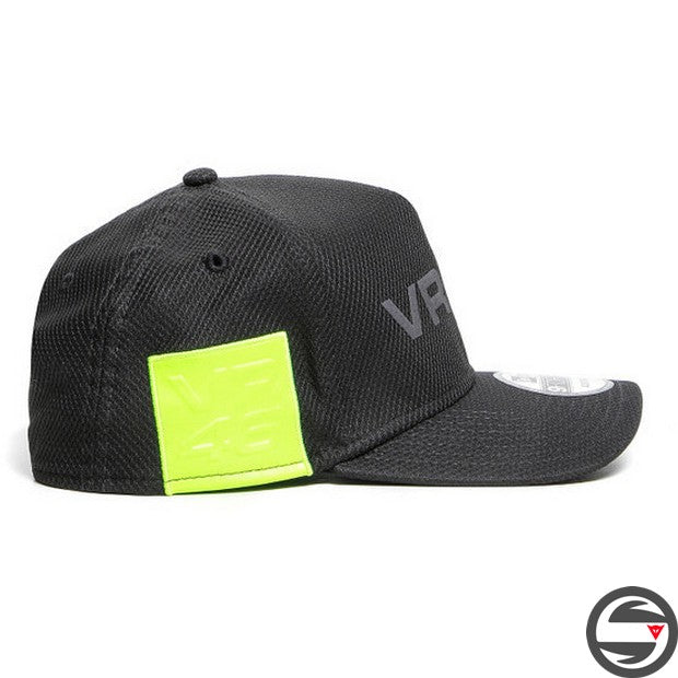 DAINESE VR46 9FORTY CAP 620 BLACK FLUO YELLOW