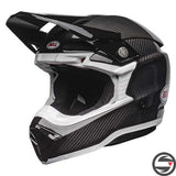 MOTO-10 SPHERICAL GLOSS BALCK WHITE