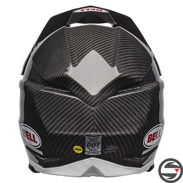 MOTO-10 SPHERICAL GLOSS BALCK WHITE