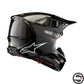 SUPERTECH S-M10 SOLID 1188 HELMET ECE - BLACK GLOSS CARB