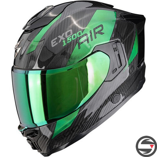 EXO-1500 CARBON AIR PLATTED NERO VERDE