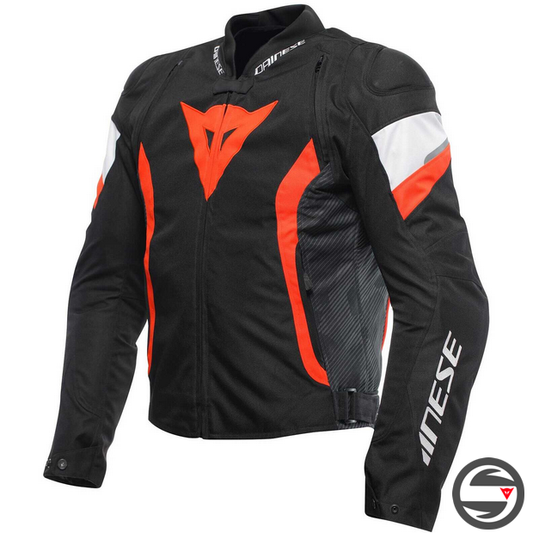 AVRO 5 TEX MAN JACKET W12 RED FLUO WHITE BLACK