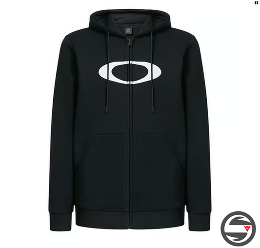 OAKLEY ELLIPSE FULL ZIP HOODIE 02E BLACKOUT