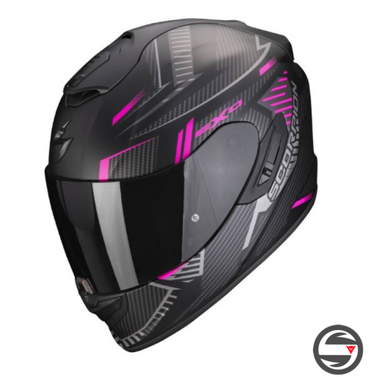 EXO-1400 EVO AIR SHELL NERO ROSA