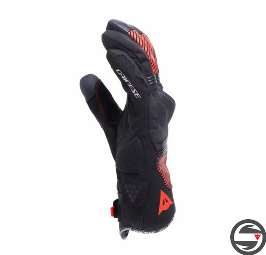 FULMINE D-DRY GLOVES 684 BLACK RED