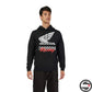 34698-001 HOODIE HONDA FLEECE BLACK PO FOX