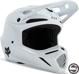 31365-067 FOX V3 SOLID HELMET MATTE WHITE