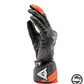 PELLE FULL METAL 7 GLOVES 628 BLACK RED FLUO