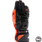 PELLE FULL METAL 7 GLOVES 628 BLACK RED FLUO