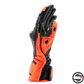PELLE FULL METAL 7 GLOVES 628 BLACK RED FLUO