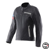 LEGGENDA LEATHER JACKET WMN 001 BLACK