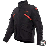 TEMPEST 4 D-DRY JACKET 684 BLACK RED