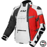 X-MASTER MAN JACKET GREY RED BLACK LS2