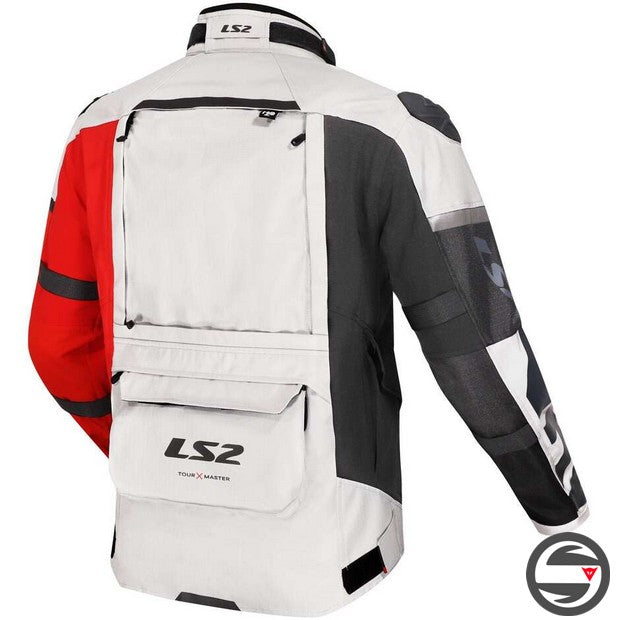 X-MASTER MAN JACKET GREY RED BLACK LS2