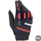HONDA FULL BORE GLOVES 1303 BLK RED