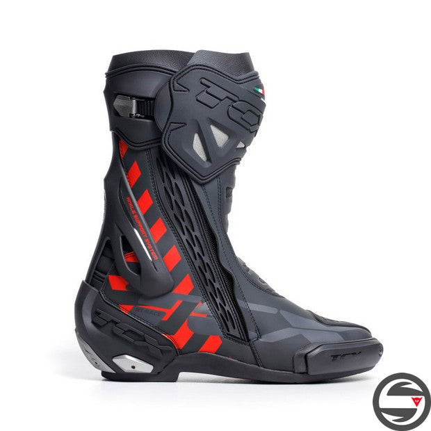 RT-RACE BOOTS TCX 606 BLACK RED