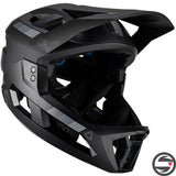 LEATT HELMET MTB JR ENDURO 2.0 V23 NERO OPACO MATT BLACK