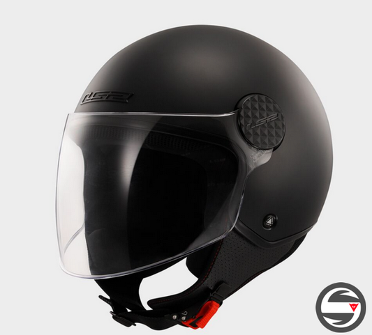 OF558 SPHERE 2 LUX MATT BLACK SOLID LS2