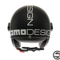 FGTR CLASSIC 2206 001 MONO MATT BLACK WHITE MOMODESIGN