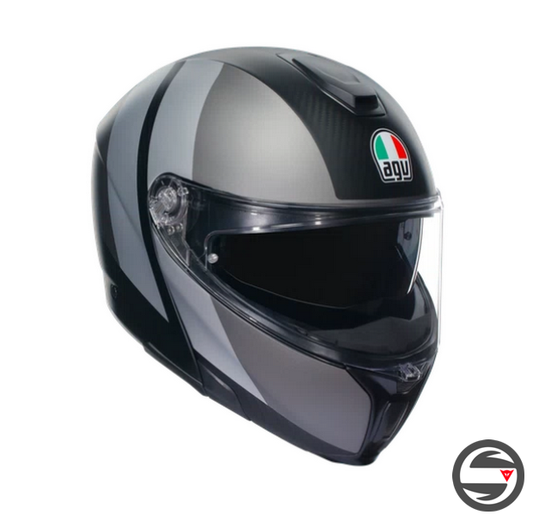 SPORTMODULAR AGV 100 OVERLAY MATT DOUBLE GREY MULTI PLK 001