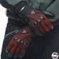 UNRULY ERGO-TEK GLOVES 628 BLK RED