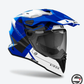 COMMANDER 2 REVEAL BLUE GLOSS AIROH CM2R19