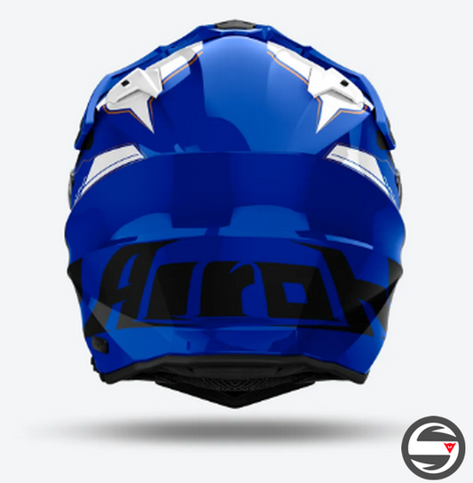 COMMANDER 2 REVEAL BLUE GLOSS AIROH CM2R19