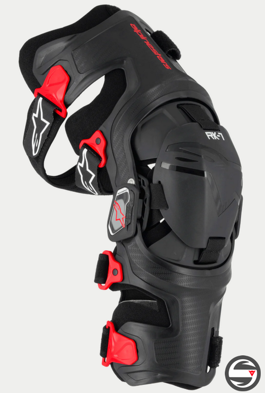 6500825 RK-7 PLASMA KNEE BRACE 13 BLK RED