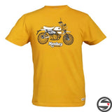 T-SHIRT MONKEY TEE YELLOW (08AUD-PTE-02)