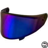 VISIERA TRACK-1 IRIDIUM BLUE