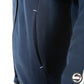 FELPA PADDOCK LADY FULL ZIP HOODIE 09D BLACK-IRIS WHITE