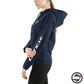 FELPA PADDOCK LADY FULL ZIP HOODIE 09D BLACK-IRIS WHITE