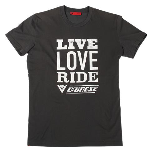 T-SHIRT RIDERS MANTRA ANTRACITE