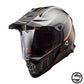MX436 PIONEER ELEMENT MATT BLACK TITANIUM ORANGE