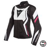 EDGE LADY TEX JACKET 27A BLACK WHITE FUCSIA