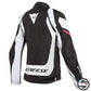 EDGE LADY TEX JACKET 27A BLACK WHITE FUCSIA