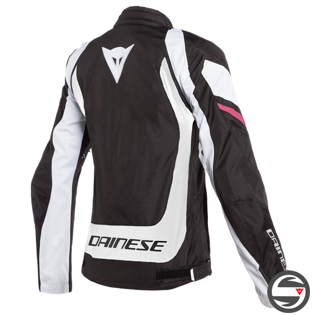 EDGE LADY TEX JACKET 27A BLACK WHITE FUCSIA