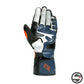 CARBON 3 LONG GLOVES 17D BLACK-IRIS FLAME-ORANGE FLUO-RED