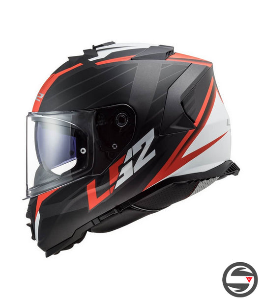 FF800 STORM NERVE MATT BLACK RED