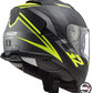 FF800 STORM NERVE MATT BLACK YELLOW FLUO