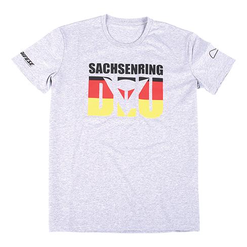 T-SHIRT SACHSENRING D1 MELANGE-GRAY