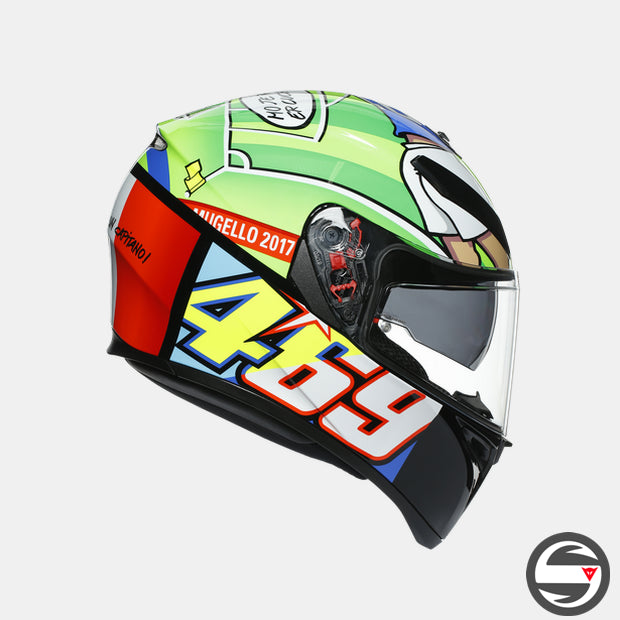 K-3 SV TOP MPLK 009 ROSSI MUGELLO 2017 GLOSSY