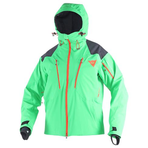 PROTEO D-DRY JACKET EDEN-GREEN LIGHT-RED