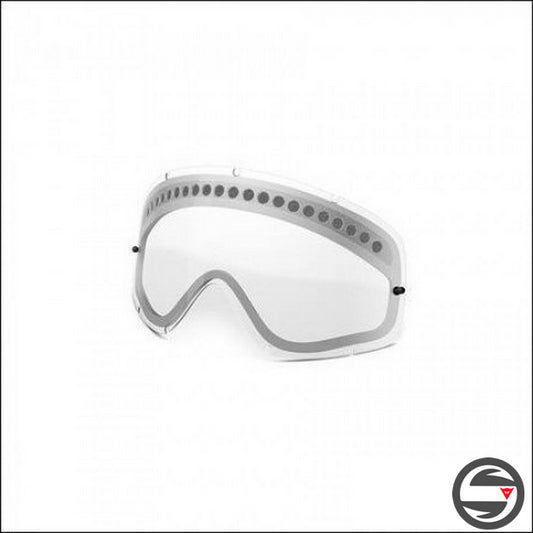 OAKL VIS NEW O-FRAME DUAL VENTED CLEAR