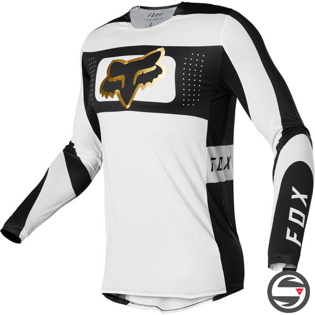 28128-058 FLEXAIR MIRER JERSEY WHITE BLACK