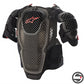 A-6 CHEST PROTECTOR 1036 BLACK RED